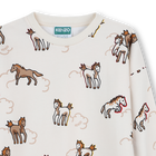 Vestido de l&atilde; KENZO KIDS 
                    GIRL