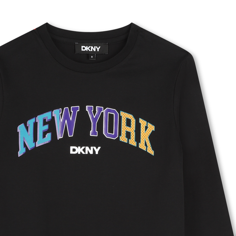T-shirt de manga comprida DKNY 
                        BOY