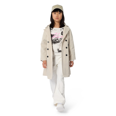TRENCH COAT FORRADO KARL LAGERFELD KIDS GIRL