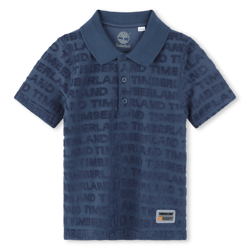 Polo de manga curta em felpa TIMBERLAND 
                    BOY