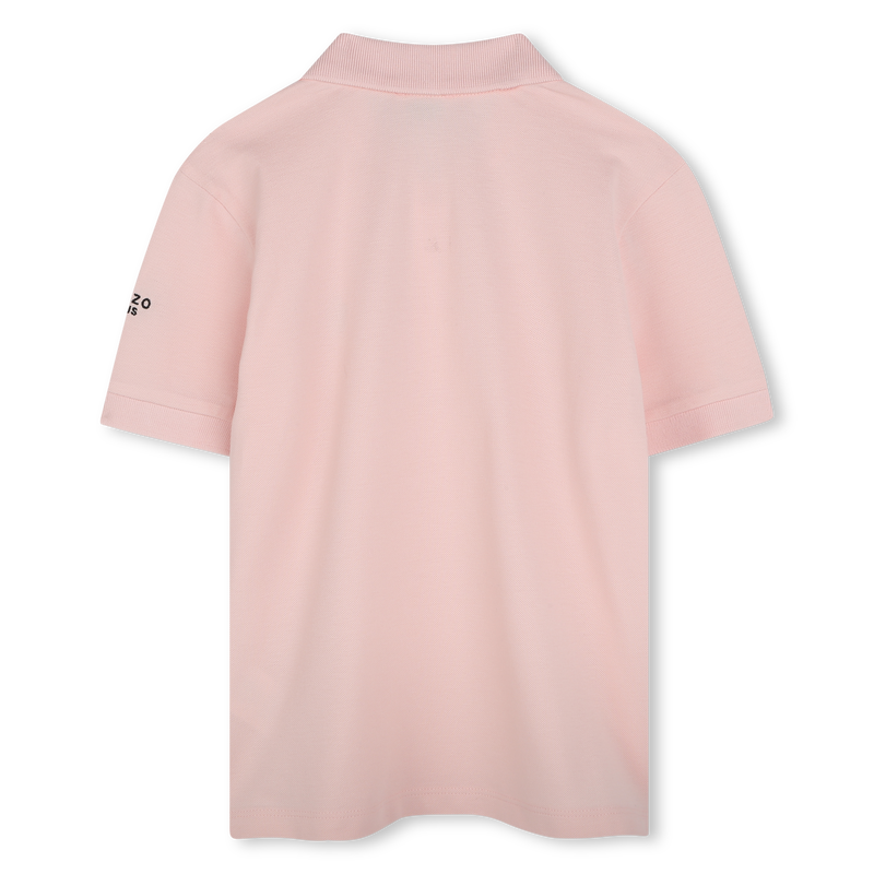 Polo com emblema e bordado KENZO KIDS 
                        UNISEX