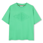 T-shirt em algod&atilde;o lavado, ILHA VERDE, hi-res