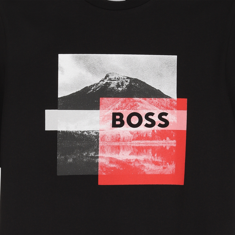 T-shirt de manga curta BOSS 
                        MENINO
