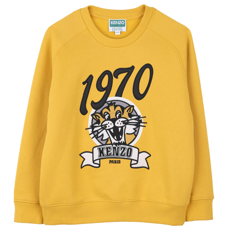 Sweatshirt de gola redonda KENZO KIDS 
                        BOY