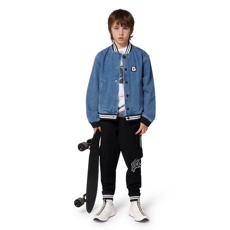 T-shirt de algod&atilde;o estampada DKNY 
                        BOY