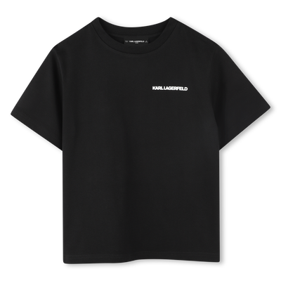 T-shirt de manga curta KARL LAGERFELD KIDS BOY