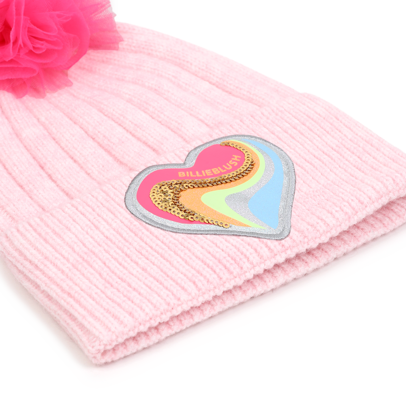 Gorro com pompom de tule BILLIEBLUSH 
                        GIRL