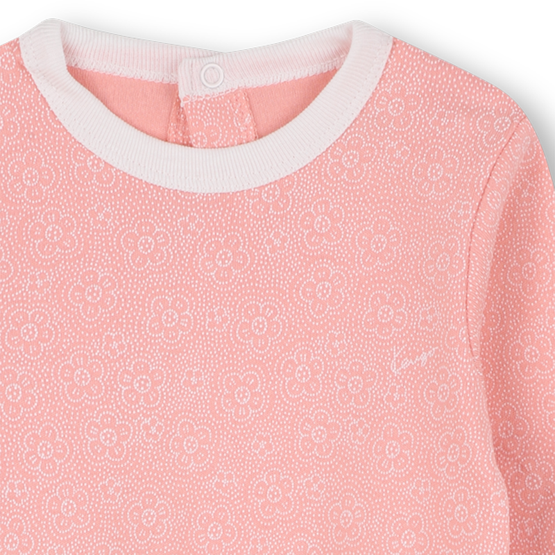 Conjunto de pijama, babador e chapéu KENZO KIDS 
                    GIRL