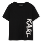 T-shirt de manga curta KARL LAGERFELD KIDS 
                    BOY