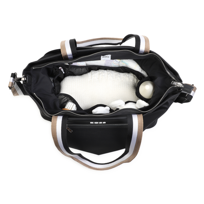 Saco muda-fraldas com fecho BOSS 
                        UNISEX