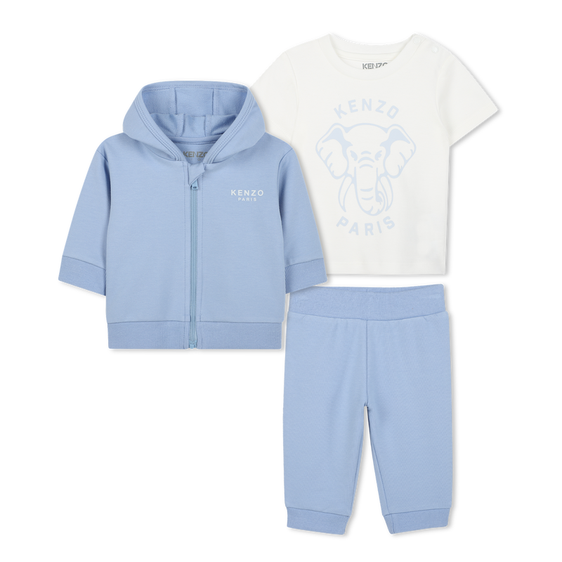 Conjunto de jogging de algod&atilde;o KENZO KIDS 
                        UNISEX