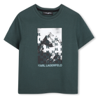 Camiseta de mangas curtas KARL LAGERFELD KIDS 
                    BOY