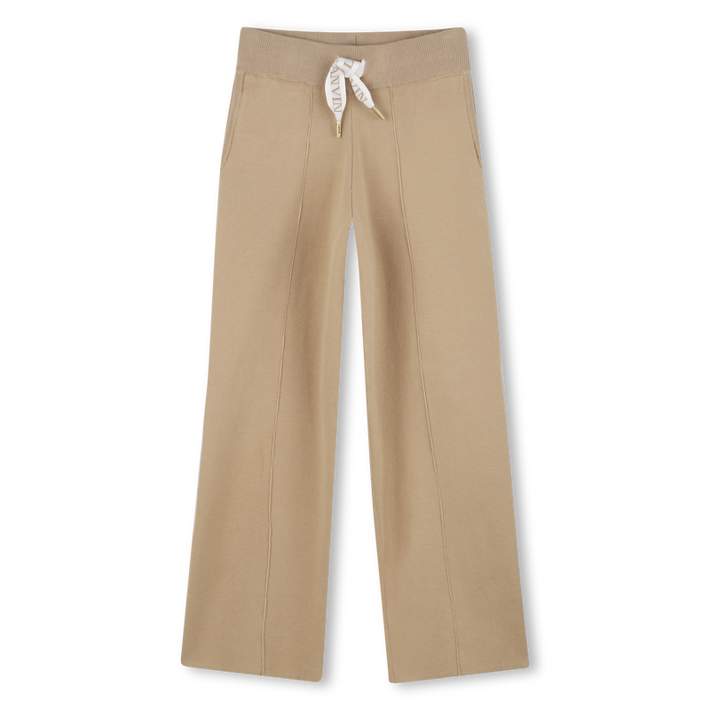 Calças largas de malha LANVIN 
                    GIRL