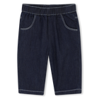 Cal&ccedil;a jeans de cintura el&aacute;stica KENZO KIDS 
                    BOY