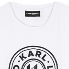 Camiseta de manga comprida KARL LAGERFELD KIDS 
                    GIRL