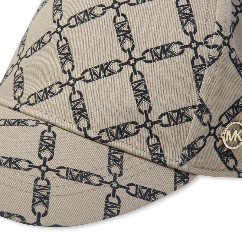 Boné de algodão estampado MICHAEL KORS 
                    GIRL