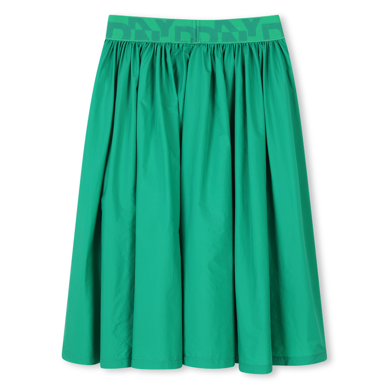 Saia midi com cintura el&aacute;stica DKNY 
                        GIRL