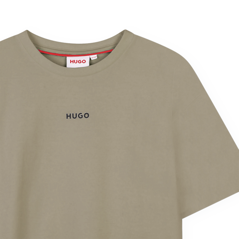 T-shirt de manga curta HUGO 
                        BOY