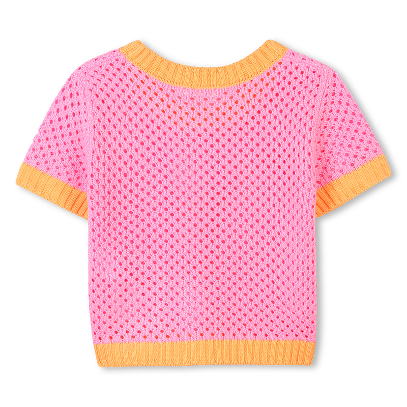 T-shirt de croch&eacute; bicolor BILLIEBLUSH 
                        GIRL