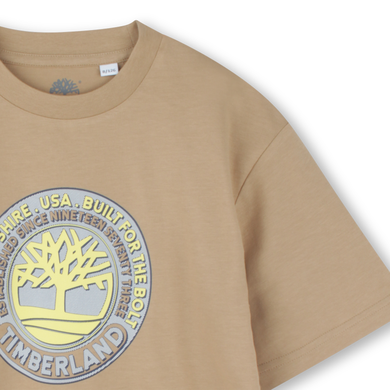 T-shirt larga com estampa TIMBERLAND 
                        BOY