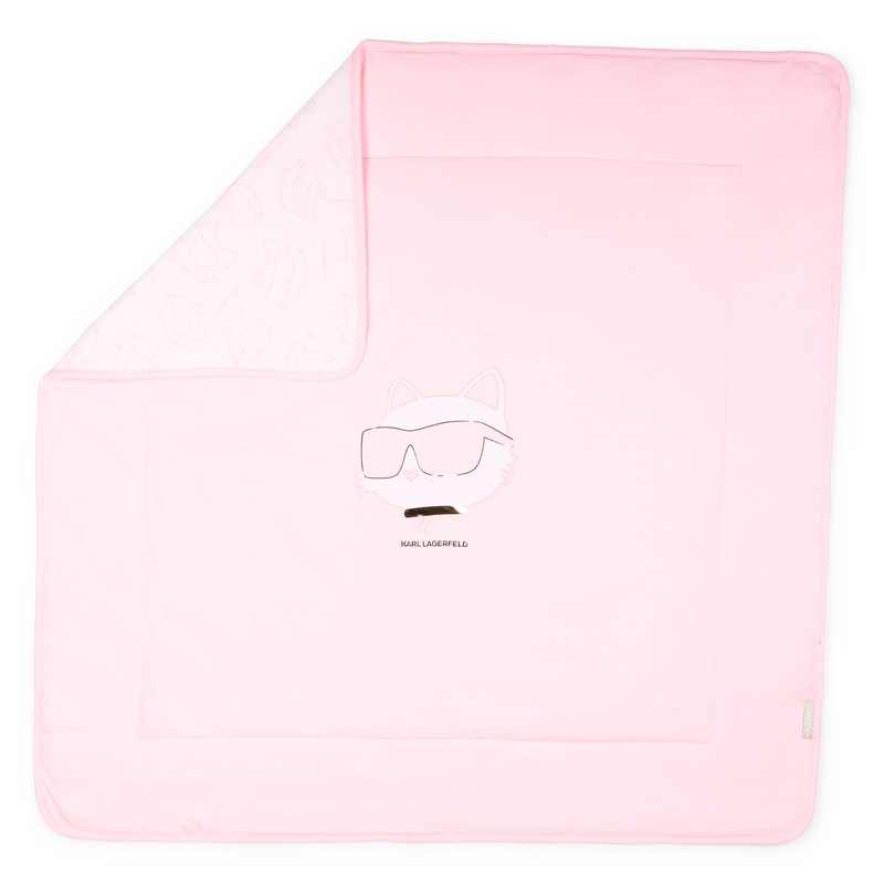 COBERTOR ALMOFADADO KARL LAGERFELD KIDS 
                        GIRL