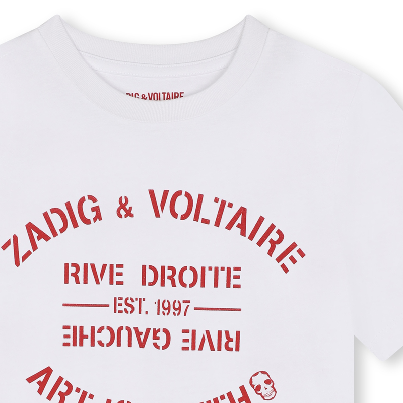 Short-Sleeved Cotton T-Shirt ZADIG & VOLTAIRE 
                    UNISEX