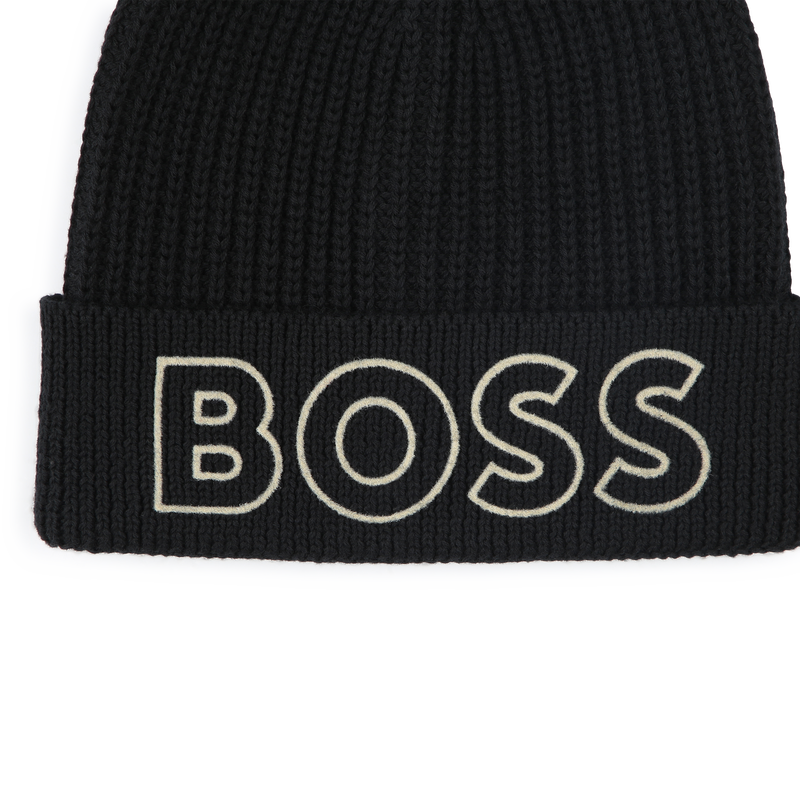Snug Cotton Beanie BOSS 
                    BOY