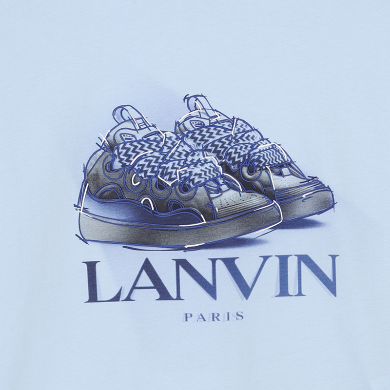 Short-sleeved cotton T-shirt LANVIN 
                    BOY