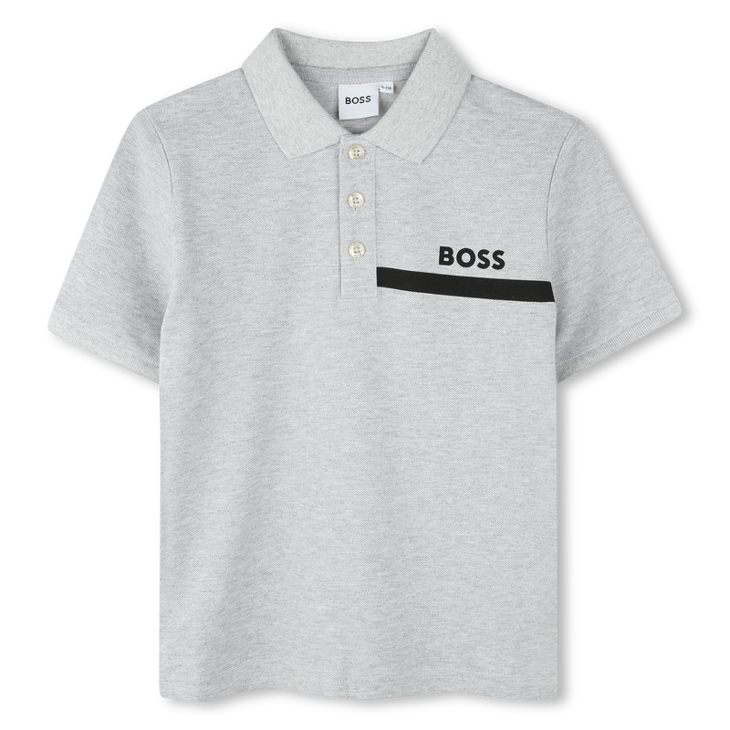 CAMISA POLO DE MANGA CURTA BOSS 
                        BOY