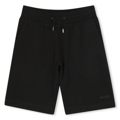 Bermudas de jogging em molet&atilde;o HUGO MENINO