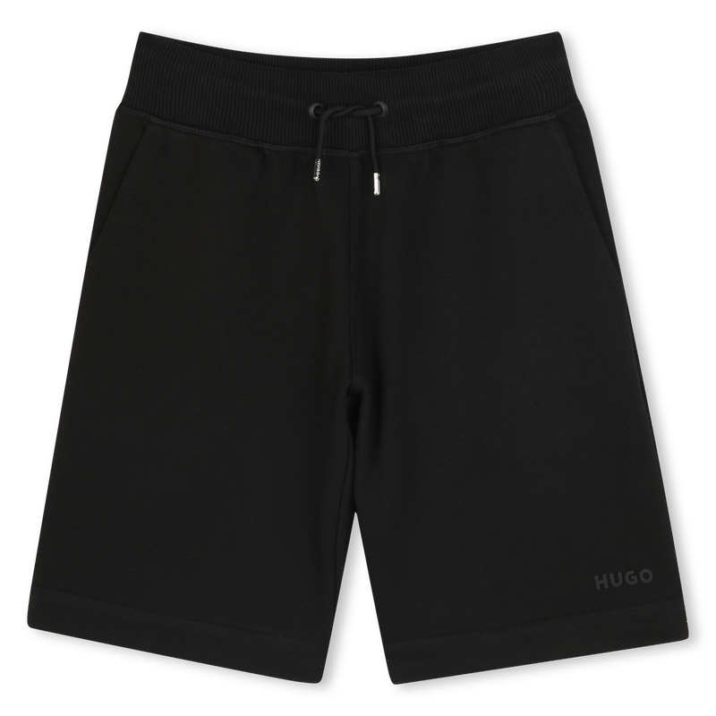 Bermudas de jogging em molet&atilde;o HUGO 
                        MENINO