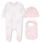 Conjunto de pijama, babador e chap&eacute;u MARC JACOBS 
                    UNISEX