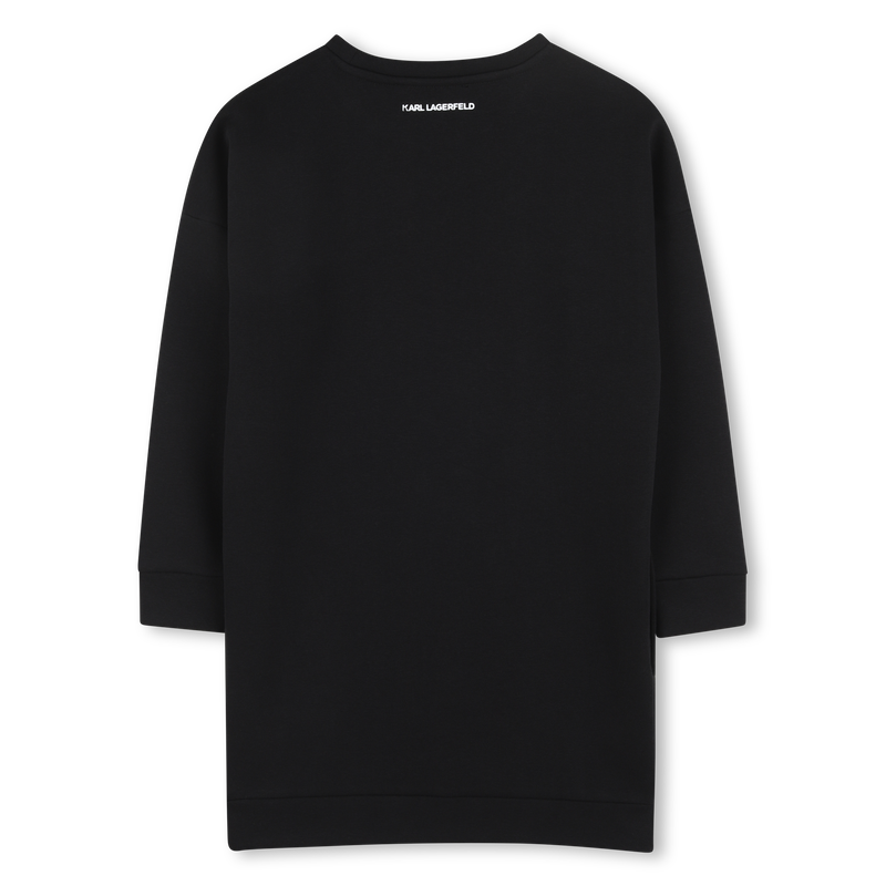 VESTIDO MANGAS COMPRIDAS KARL LAGERFELD KIDS 
                    GIRL