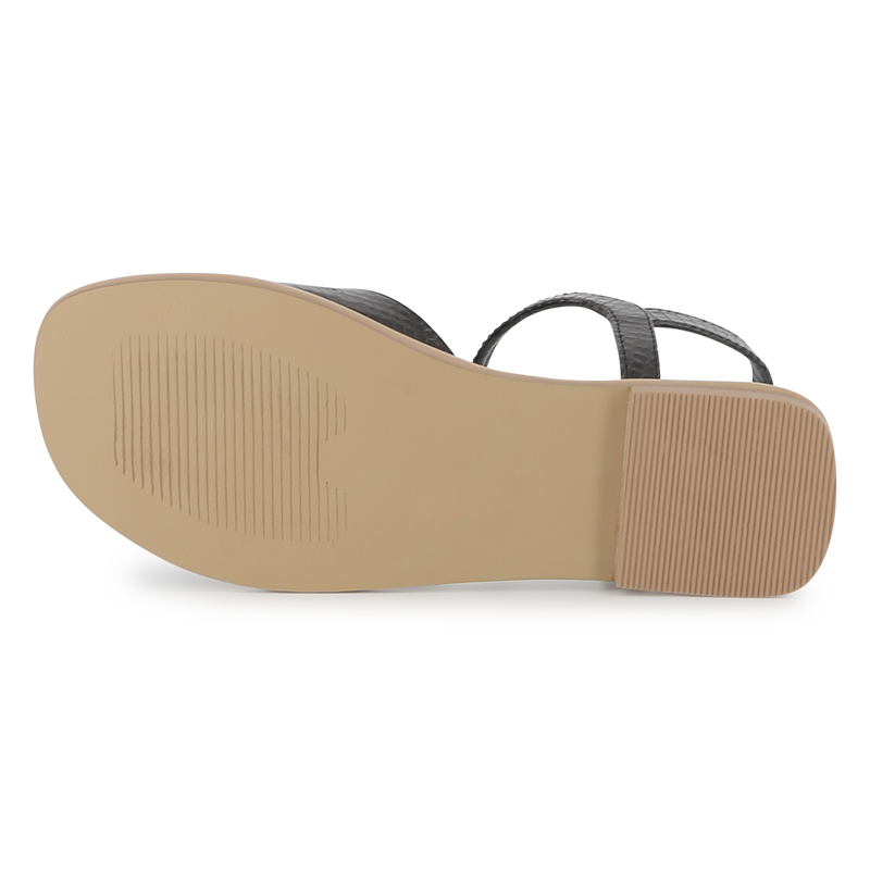 Buckled leather sandals ZADIG & VOLTAIRE 
                    GIRL