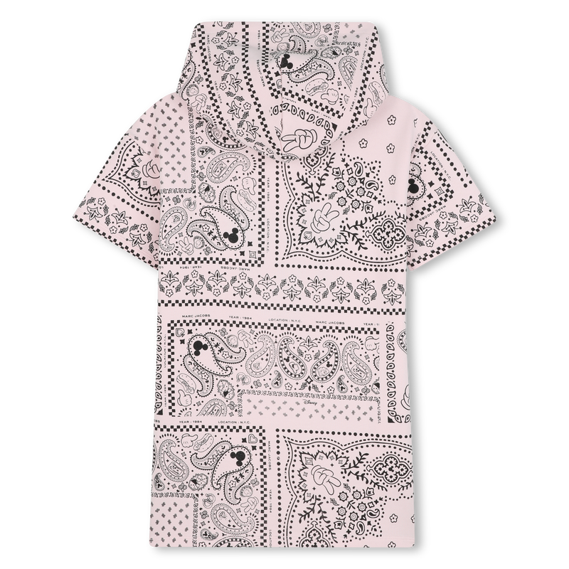 Vestido com capuz MARC JACOBS 
                    GIRL