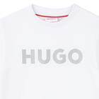 T-shirt de manga curta HUGO 
                    BOY