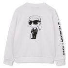 Moletom estampado KARL LAGERFELD KIDS 
                    BOY