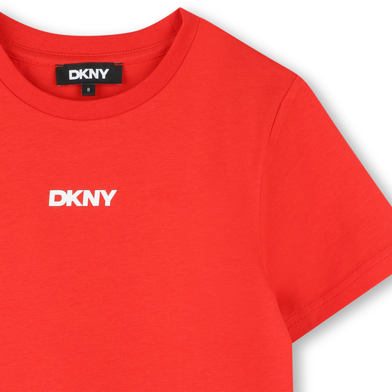 Wide-fit cotton T-shirt DKNY 
                    BOY