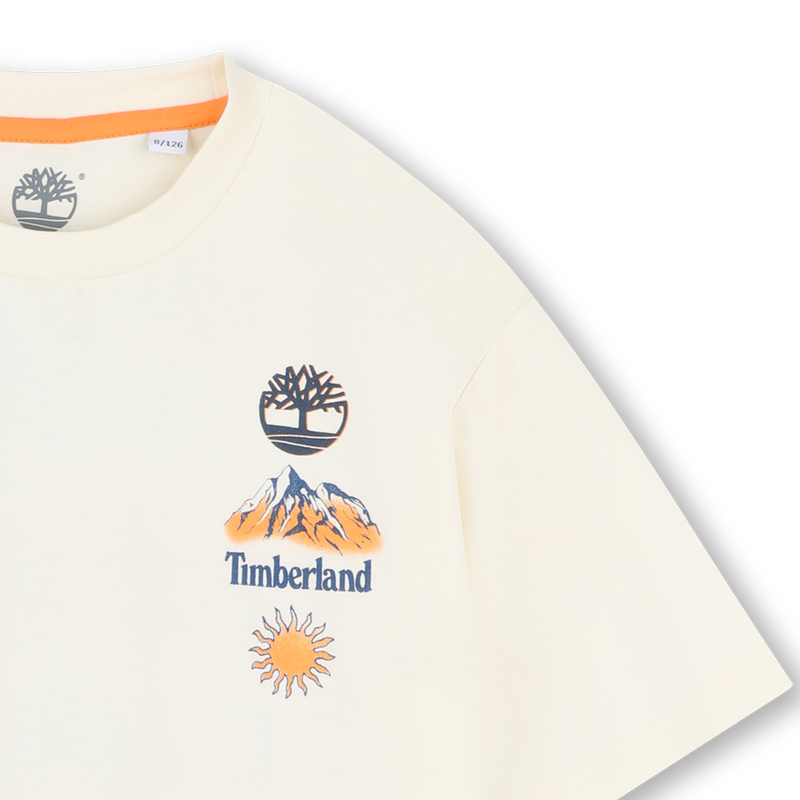T-shirt larga com estampa TIMBERLAND 
                        BOY