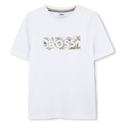 T-shirt manga curta em algod&atilde;o BOSS 
                    BOY