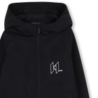 Corta-vento com capuz KARL LAGERFELD KIDS 
                    BOY