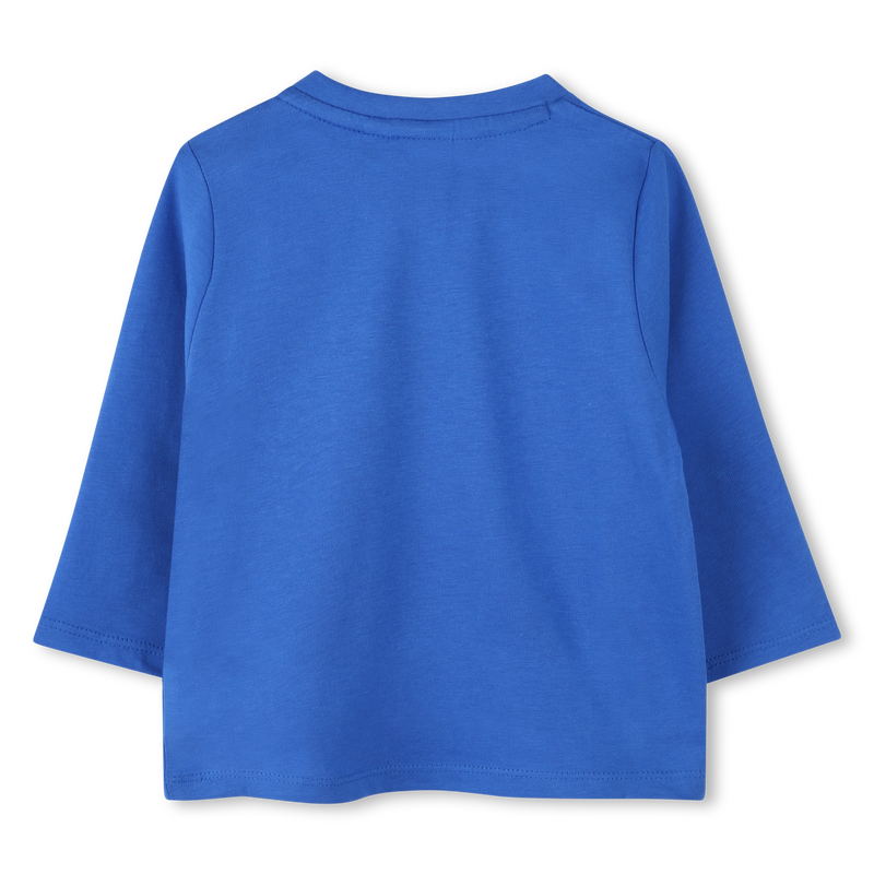 T-shirt algod&atilde;o com log&oacute;tipo BOSS 
                        BOY