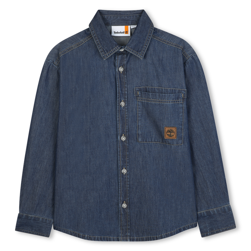 Camisa jeans de manga comprida TIMBERLAND 
                    BOY