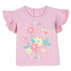 T-shirt de manga curta BILLIEBLUSH 
                    GIRL