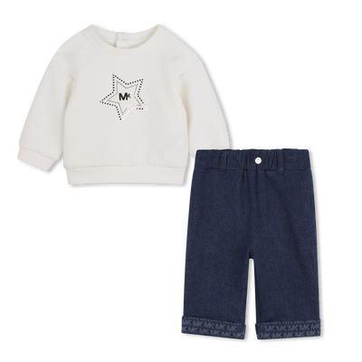Conjunto de moletom e cal&ccedil;a MICHAEL KORS MENINA