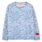 Sweatshirt em molet&atilde;o HUGO 
                    BOY