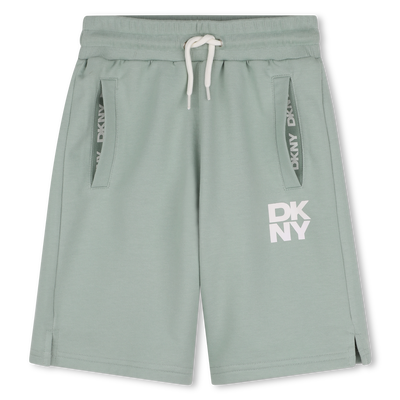 CAL&Ccedil;&Otilde;ES DE BERMUDA FLEECE DKNY BOY