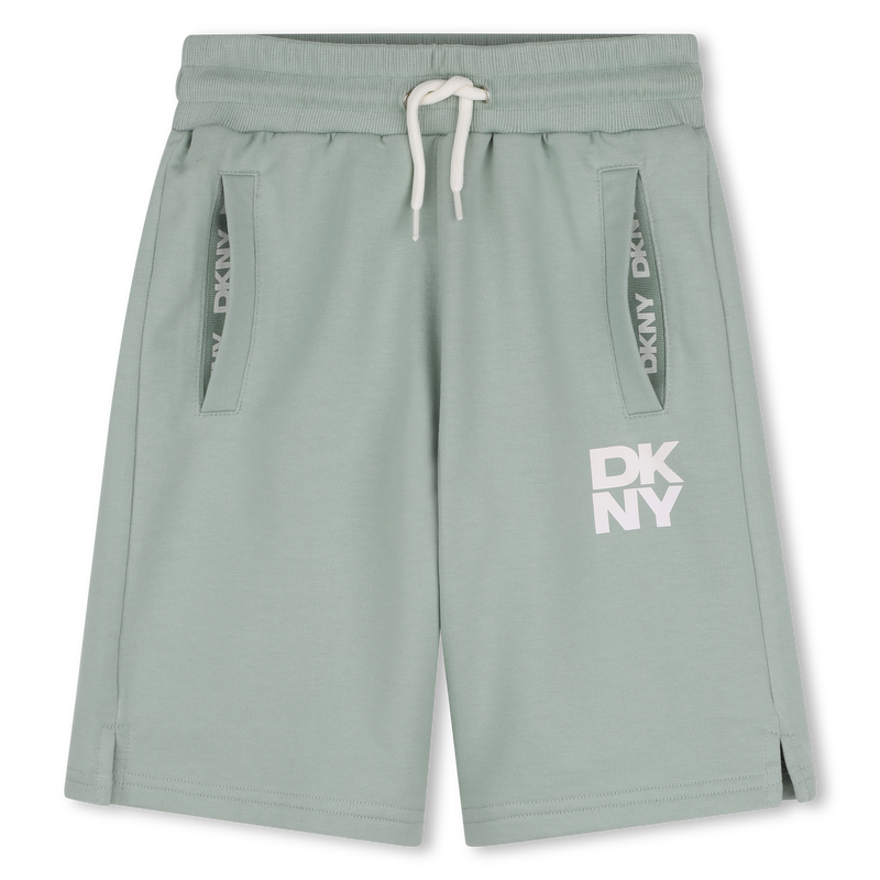 CAL&Ccedil;&Otilde;ES DE BERMUDA FLEECE DKNY 
                        BOY