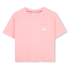 Camiseta de mangas curtas, GOLFINHO ROSA, hi-res