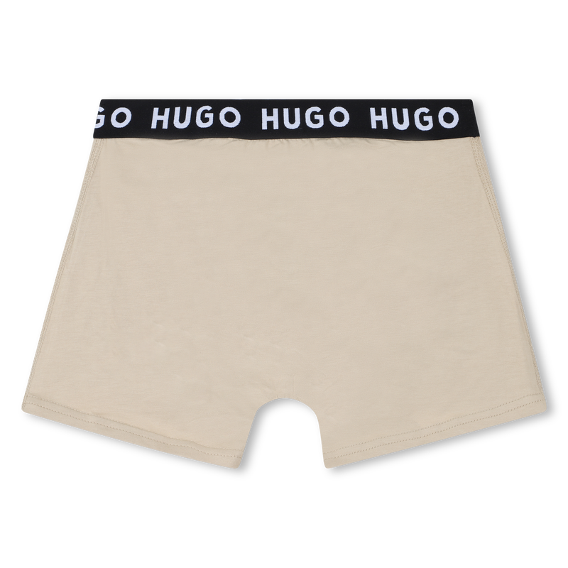 Pack de 2 cuecas boxer HUGO 
                    BOY